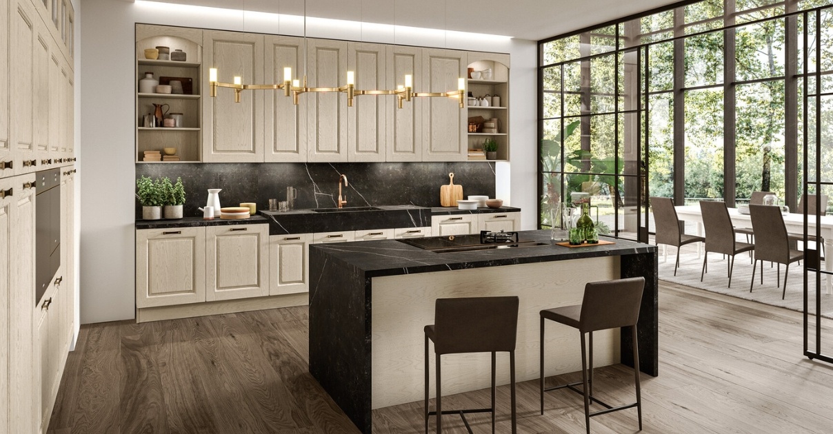 Mẫu nhà bếp đẹp đơn giản