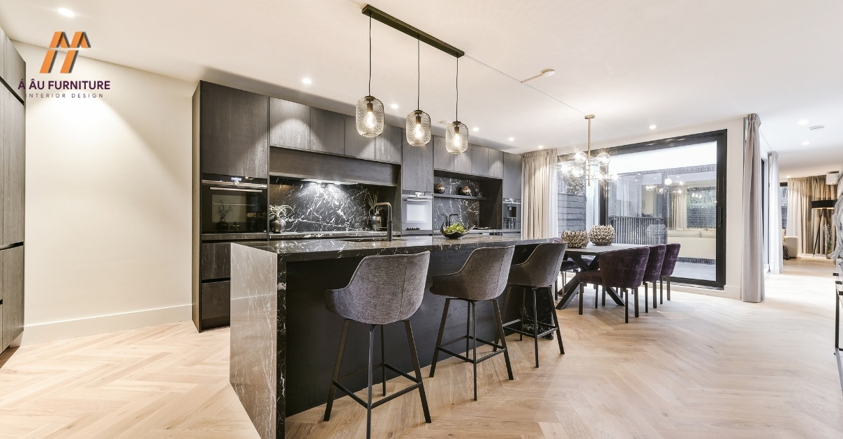 Mẫu nhà bếp đẹp đơn giản