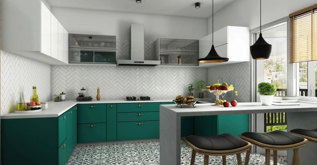 Mẫu nhà bếp đẹp đơn giản