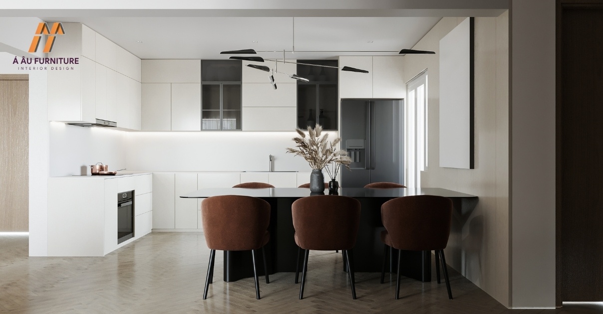 Mẫu nhà bếp đẹp đơn giản