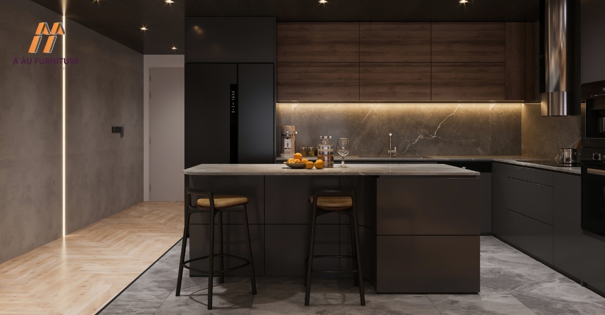 Mẫu nhà bếp đẹp đơn giản