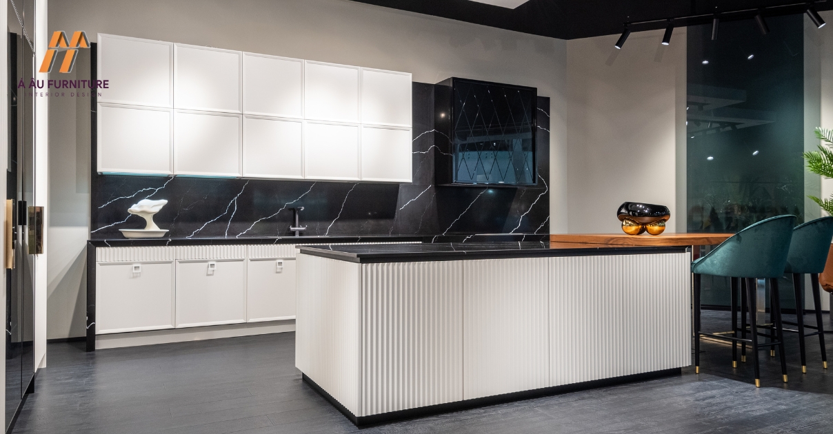 phòng bếp đẹp sang trọng