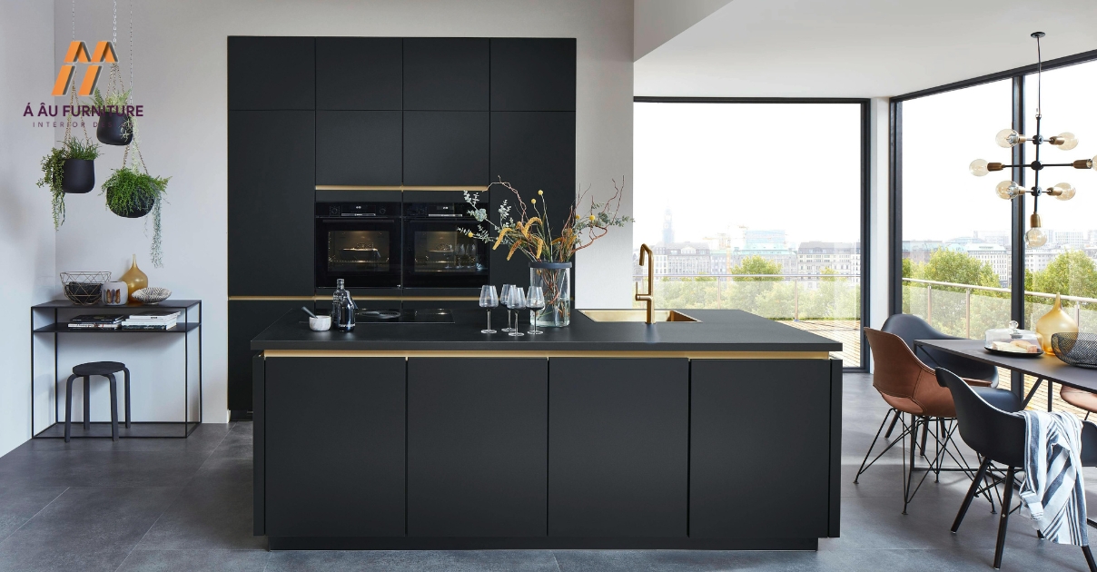 phòng bếp đẹp sang trọng