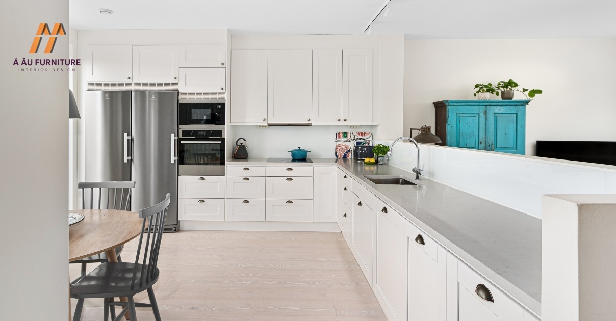 thiết kế bếp chung cư