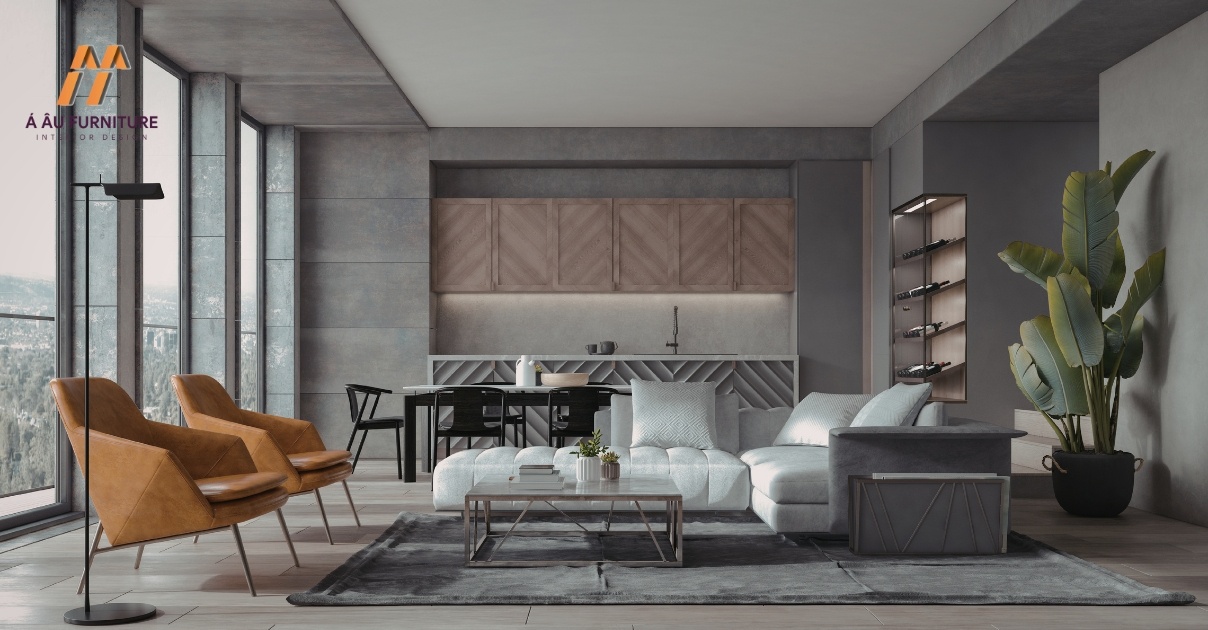 thiết kế bếp chung cư