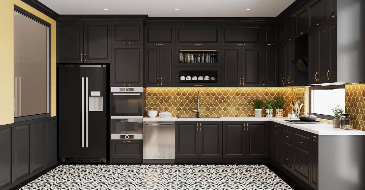 thiết kế nội thất phòng bếp