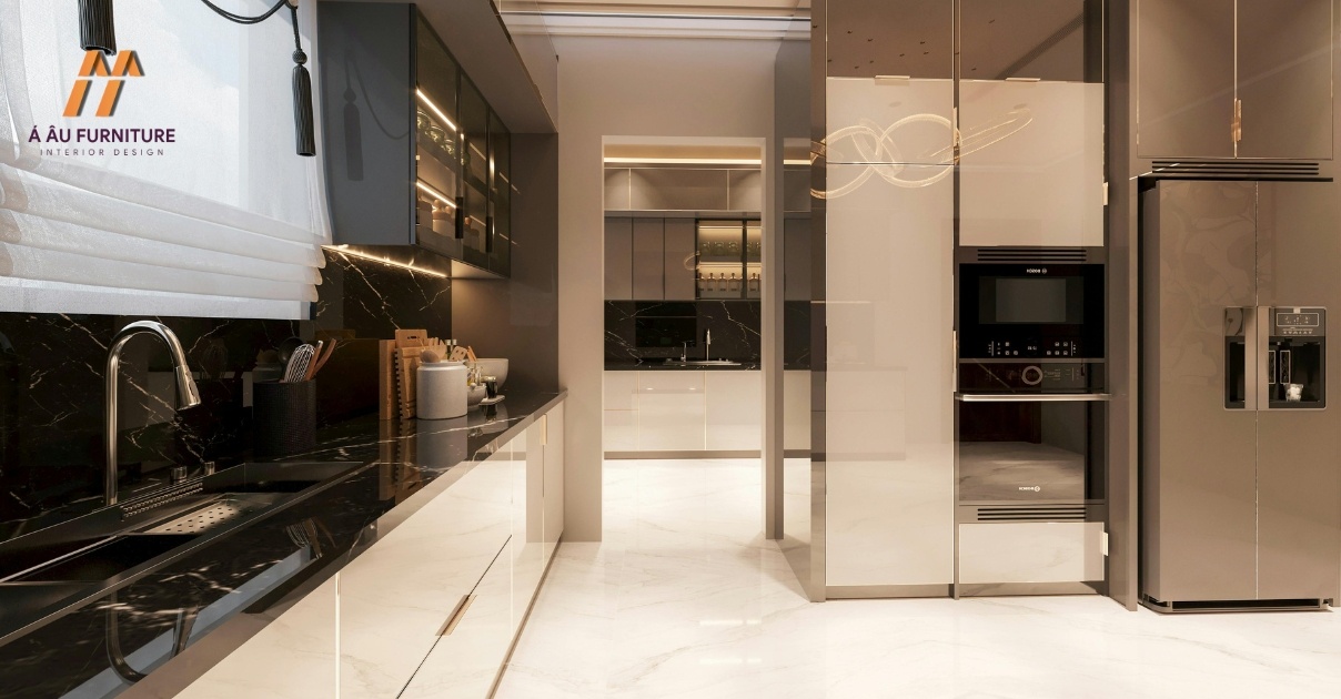 thiết kế nội thất phòng bếp
