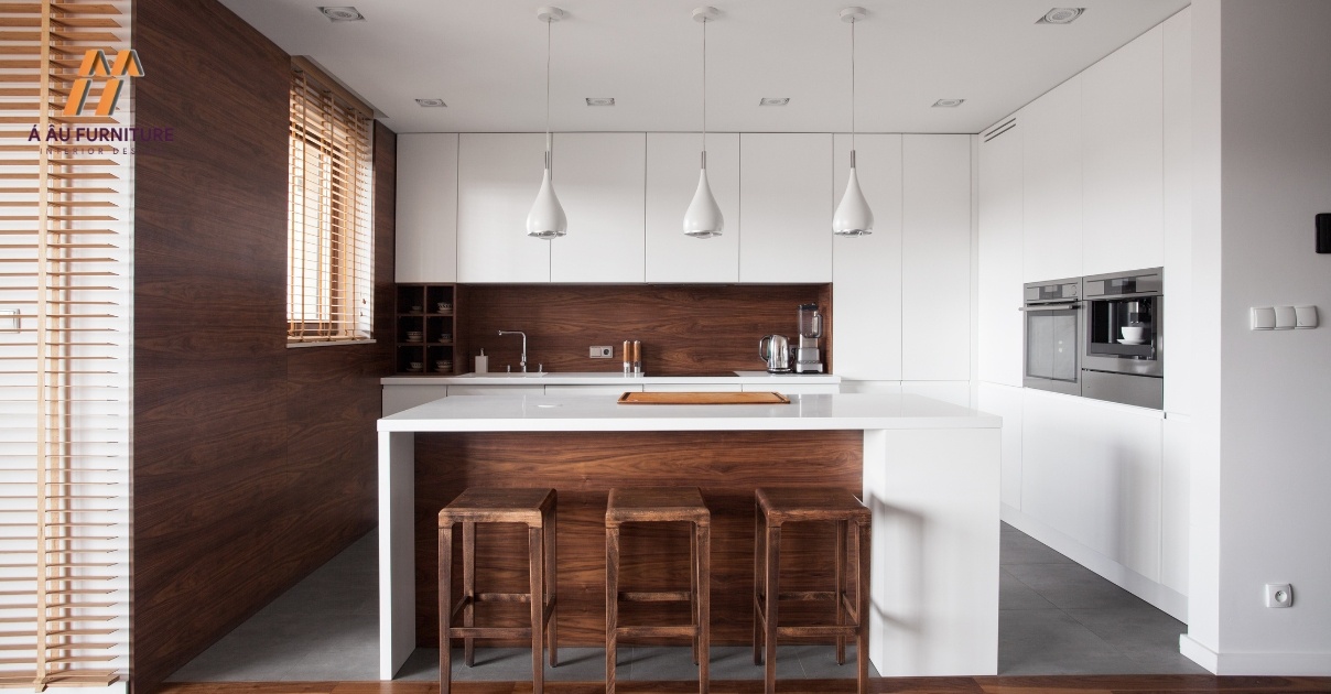 thiết kế nội thất phòng bếp