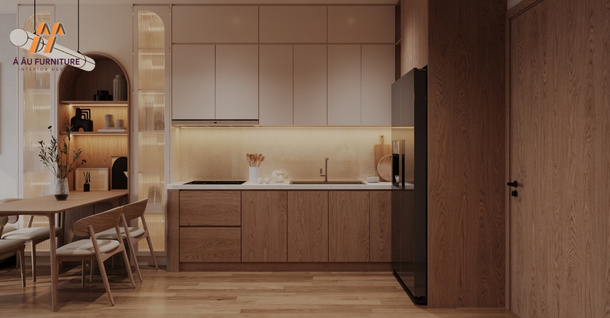 thiết kế nội thất phòng bếp