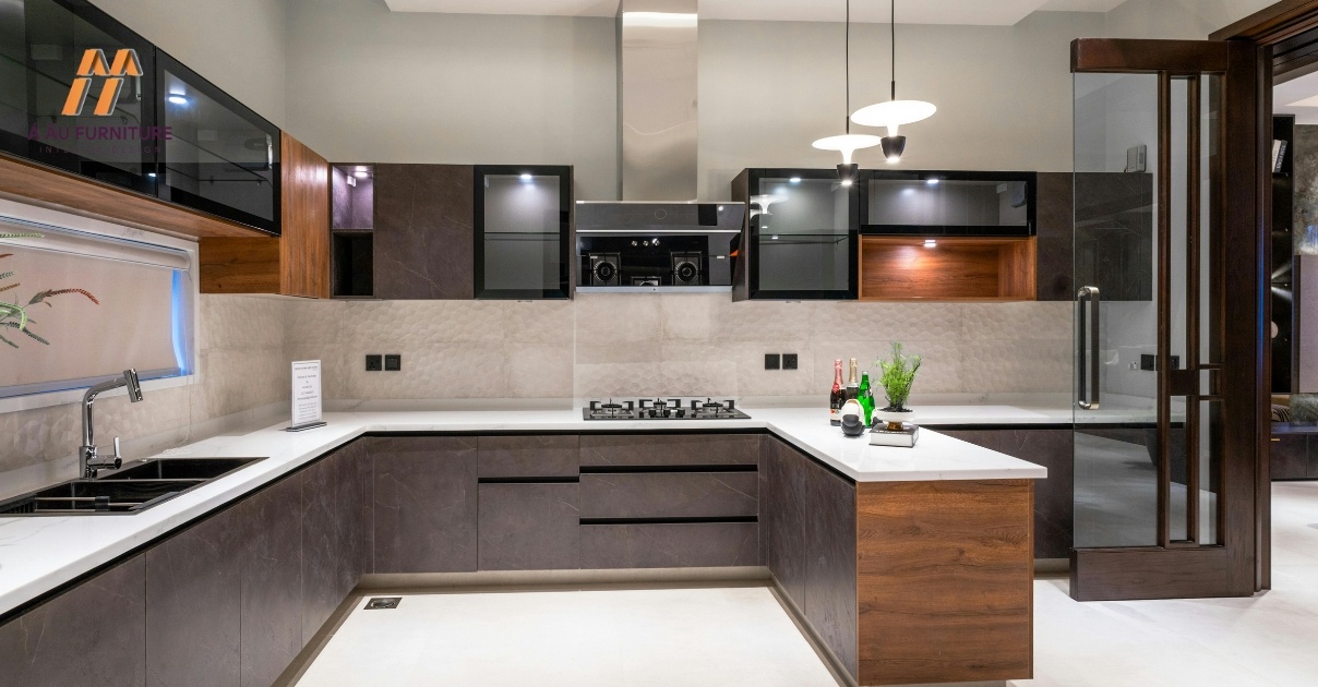 thiết kế nội thất phòng bếp