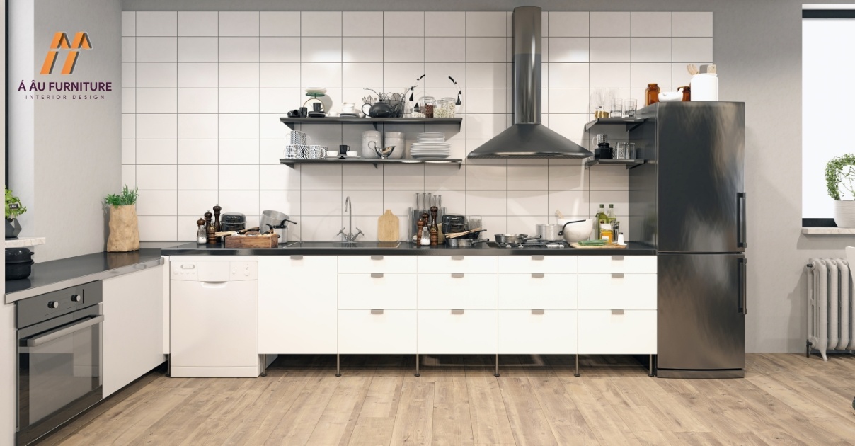 thiết kế nội thất phòng bếp