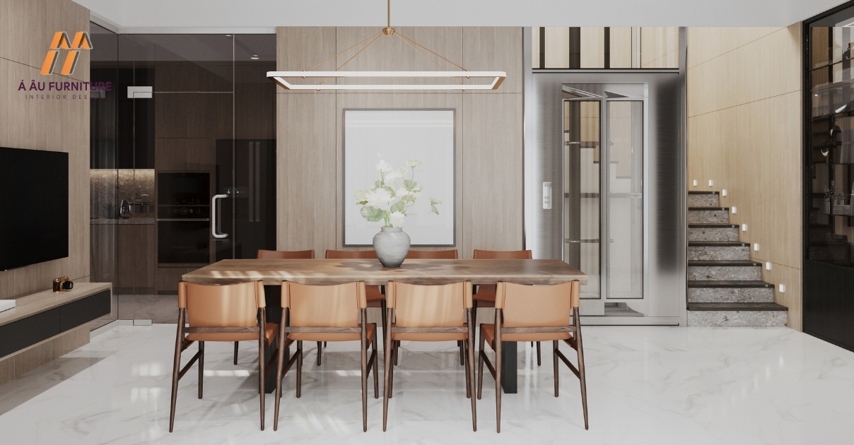 thiết kế phòng ăn
