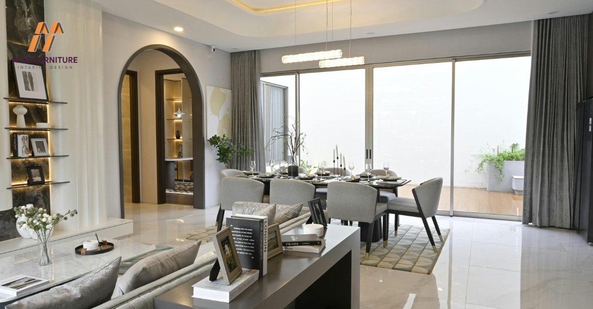 thiết kế phòng ăn