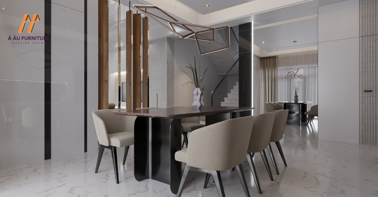 thiết kế phòng ăn