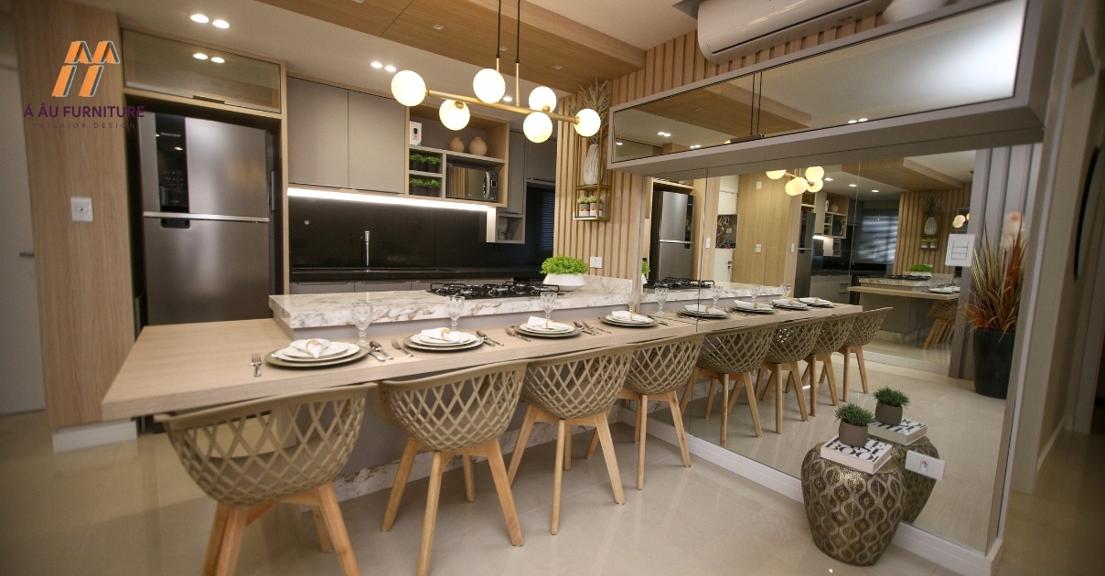 thiết kế phòng ăn