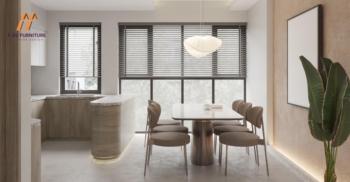 thiết kế phòng ăn