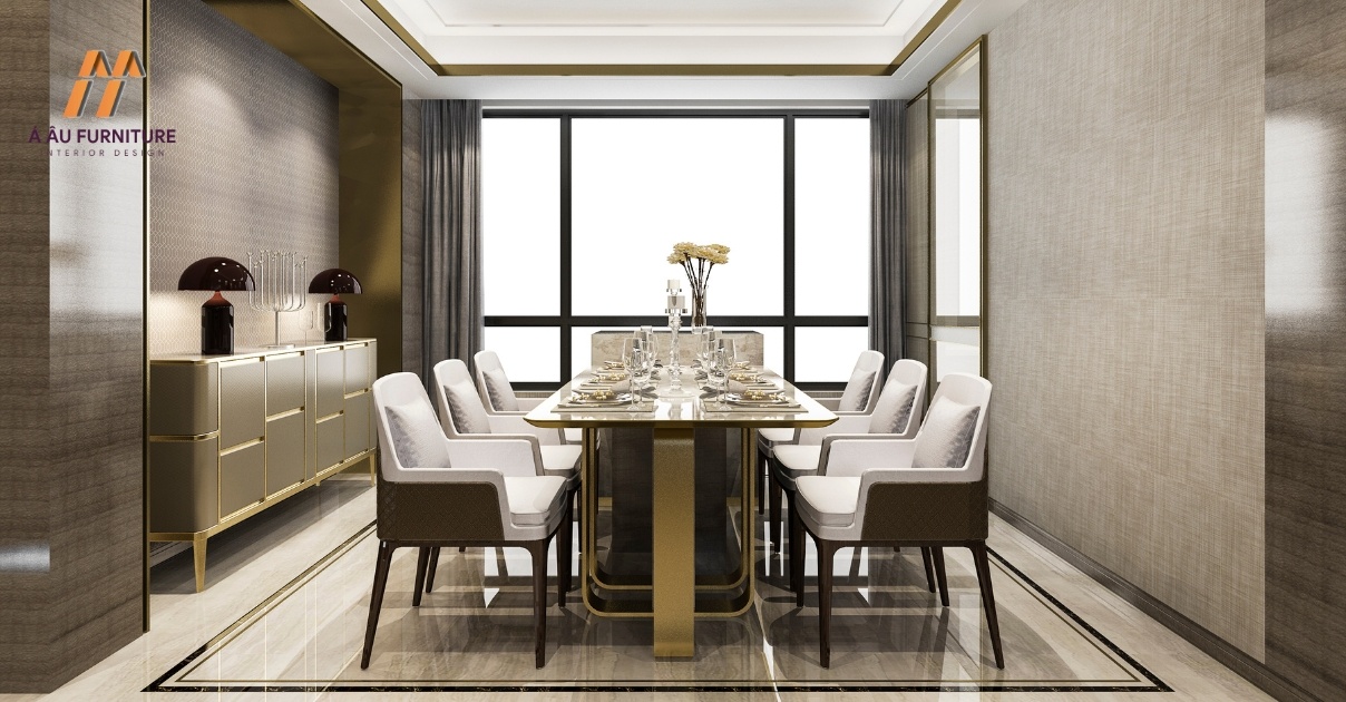thiết kế phòng ăn