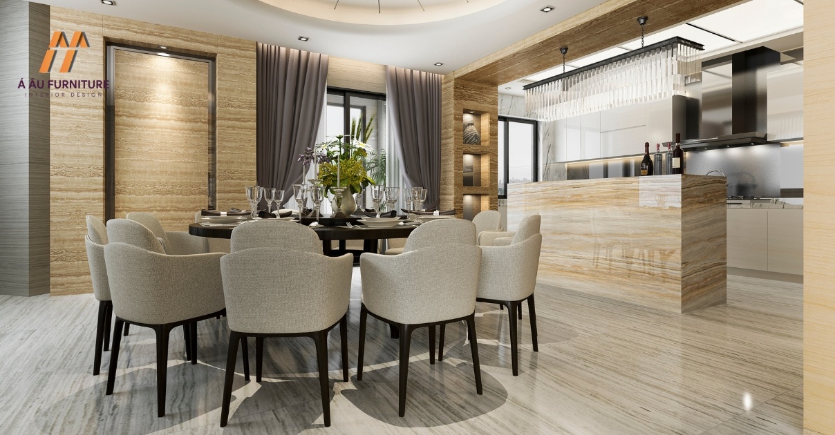thiết kế phòng ăn