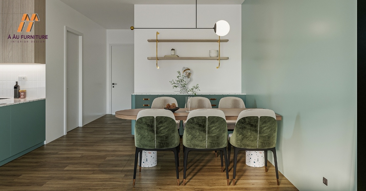 thiết kế phòng ăn