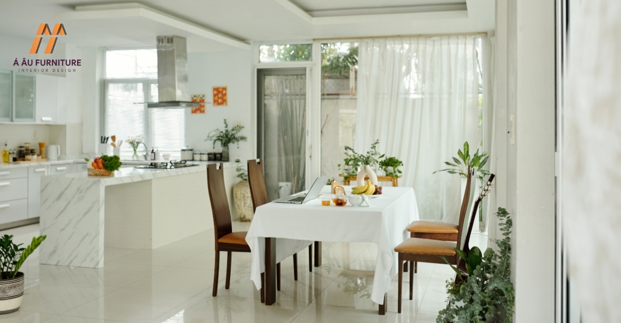thiết kế phòng ăn