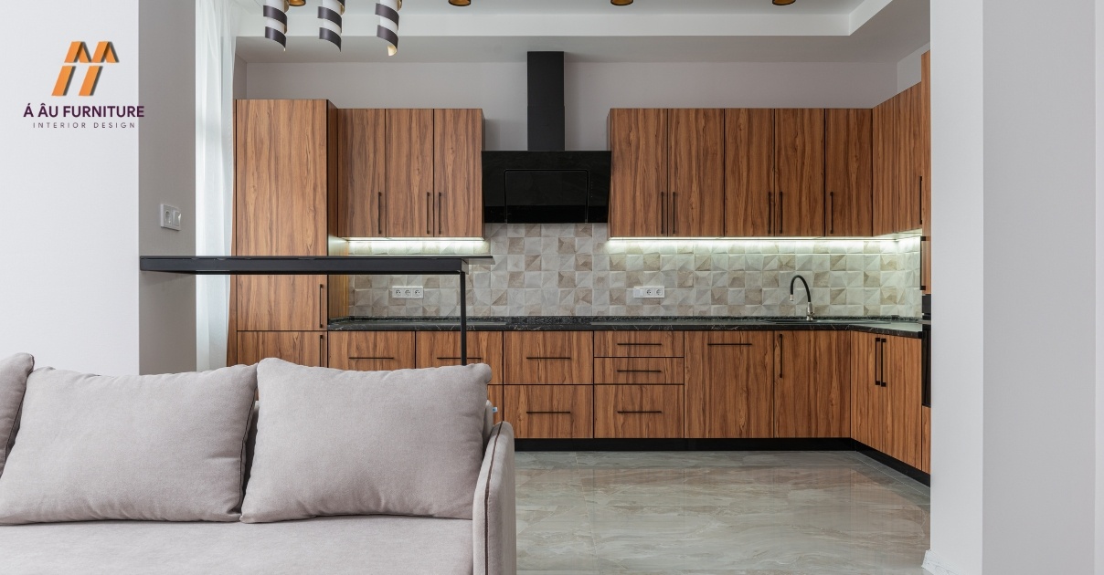 thiết kế phòng bếp nhà cấp 4