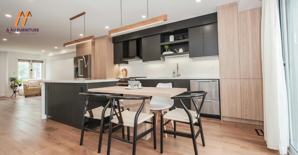 thiết kế phòng bếp nhà cấp 4