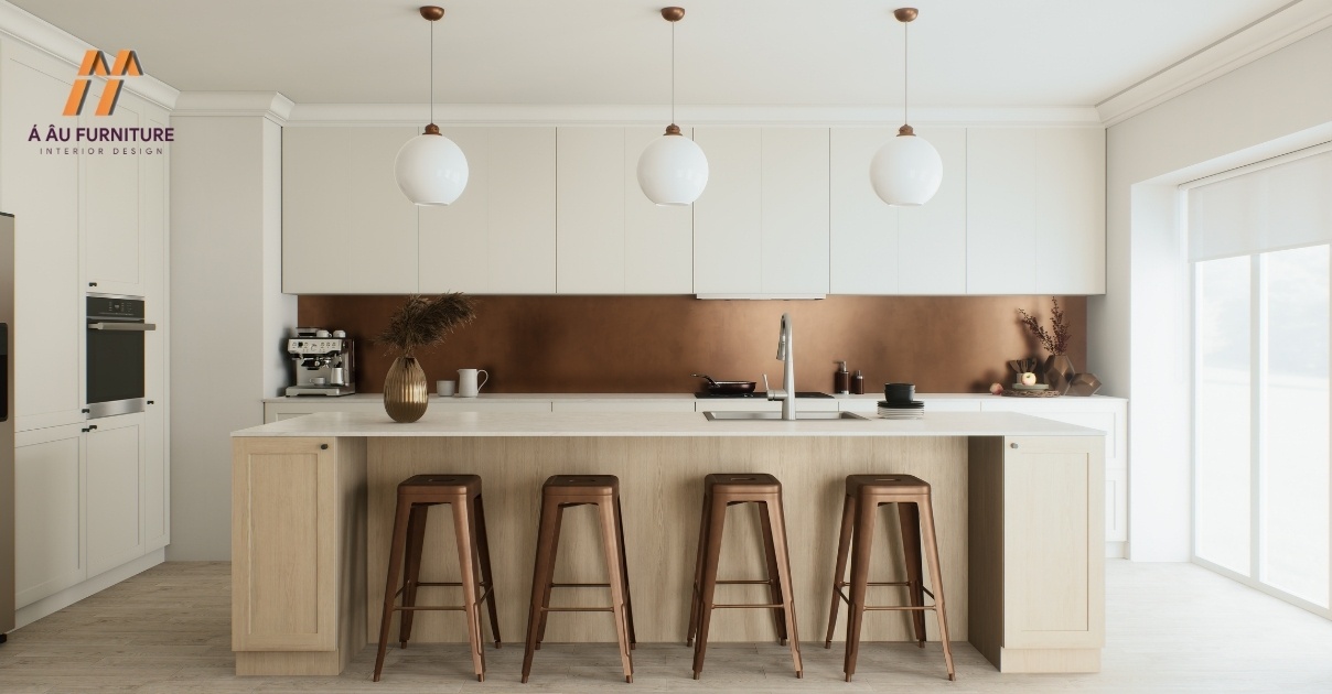 thiết kế phòng bếp nhà cấp 4