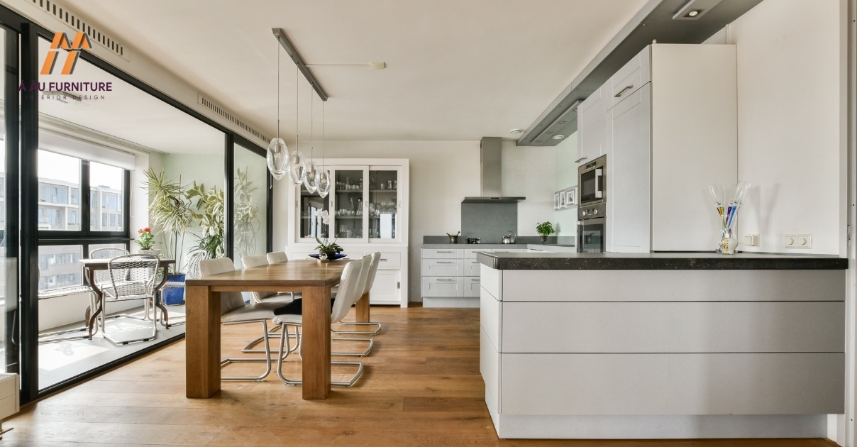 thiết kế phòng bếp nhà cấp 4