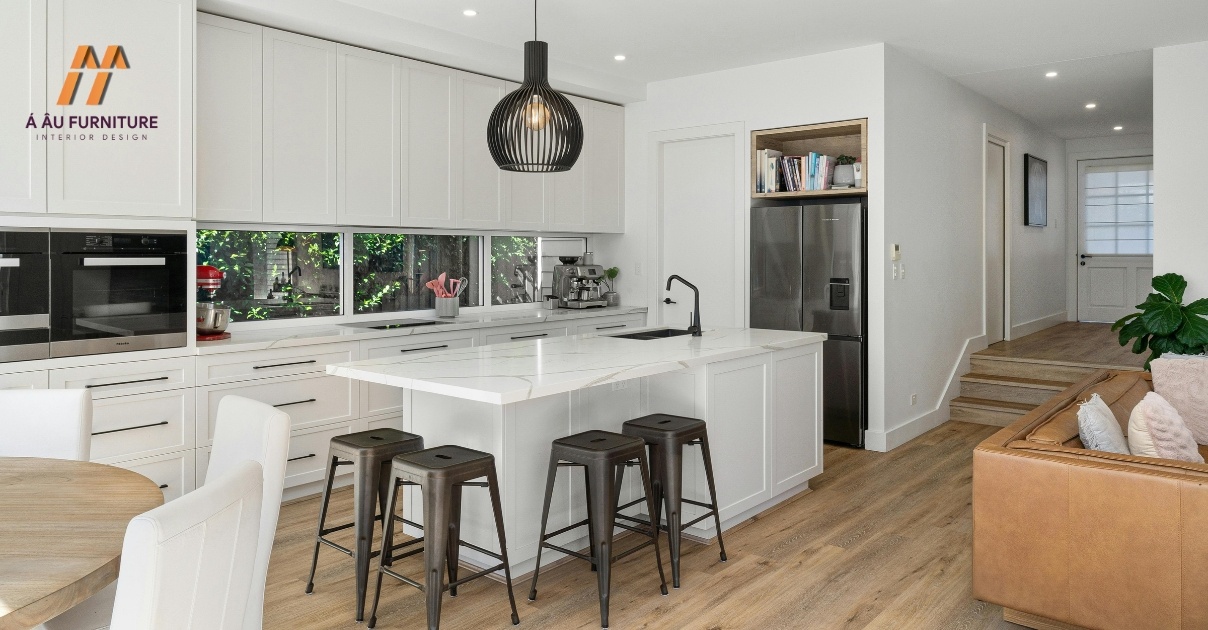 thiết kế phòng bếp nhà cấp 4