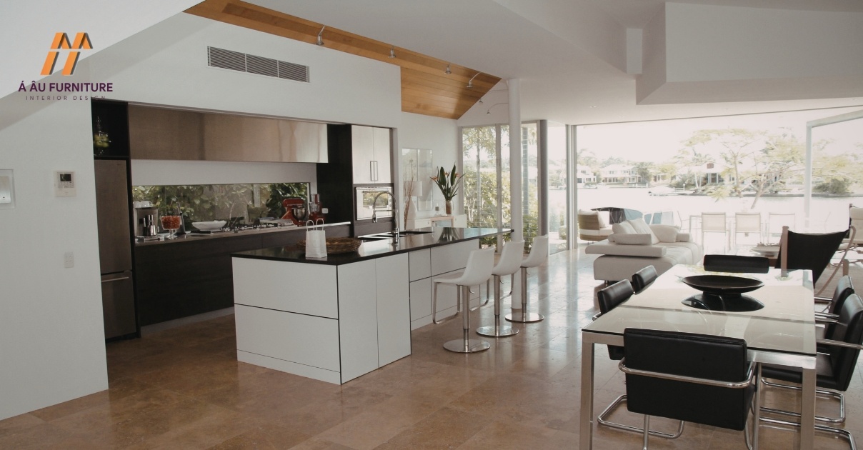 thiết kế phòng bếp nhà cấp 4