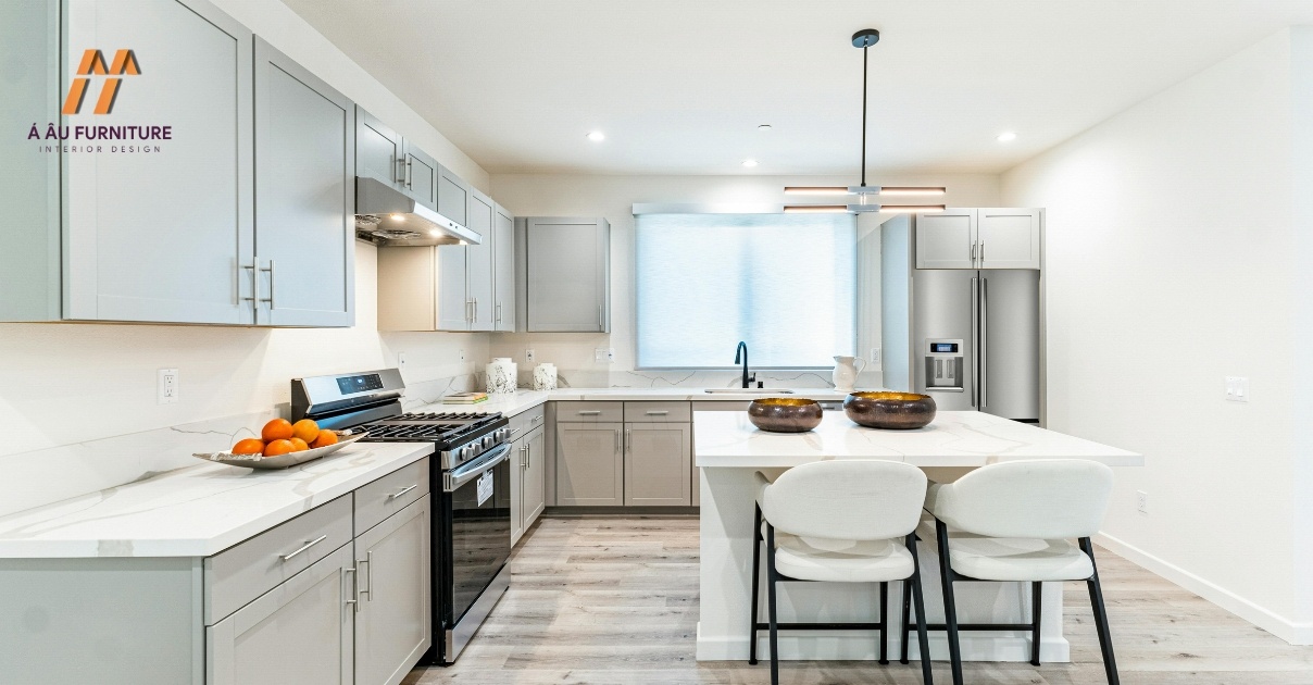 thiết kế phòng bếp nhà cấp 4