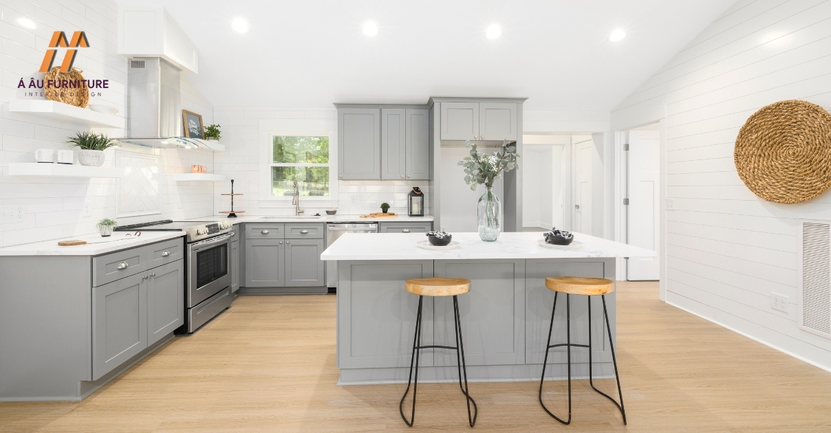 thiết kế phòng bếp nhà cấp 4