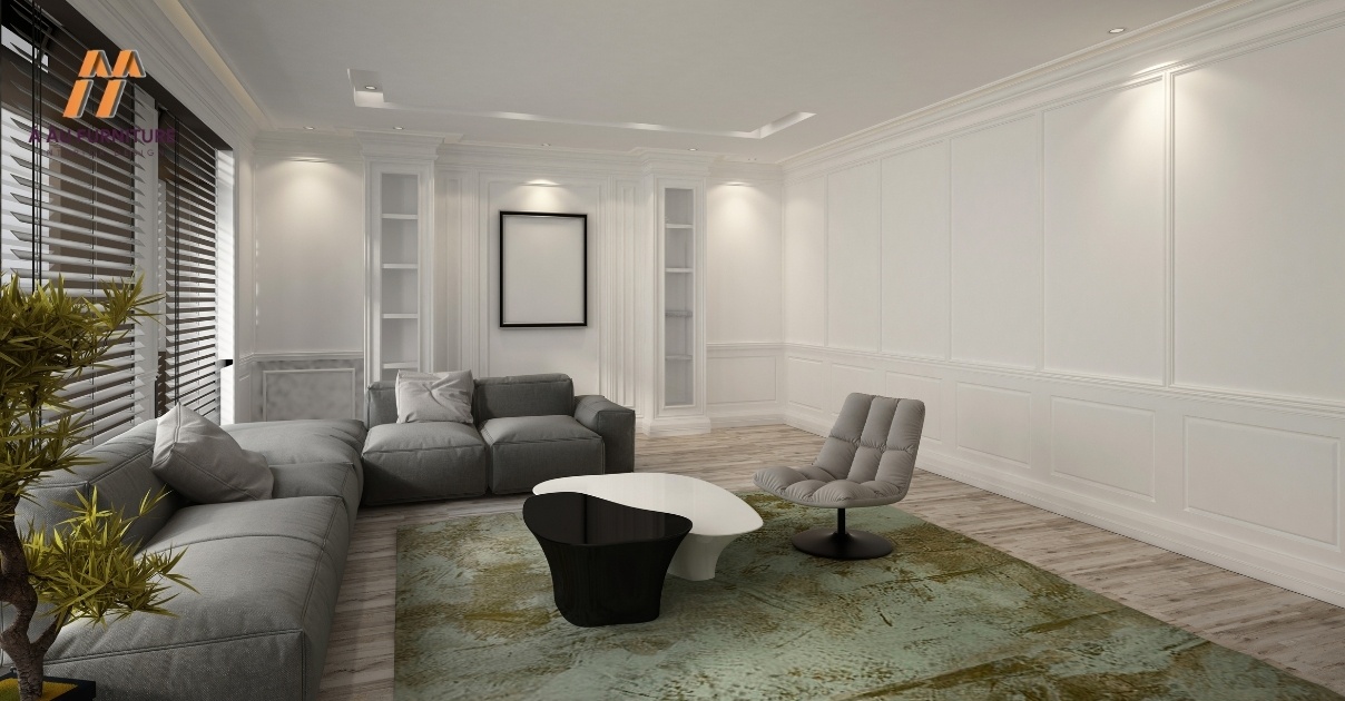 phòng khách nhà phố