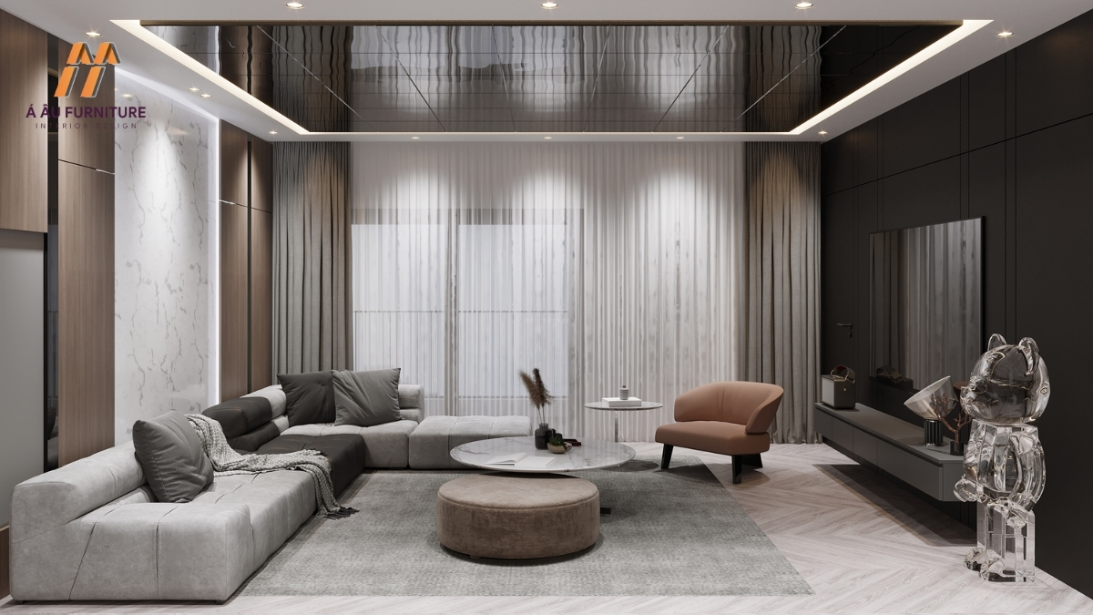 thiết kế nội thất phòng khách