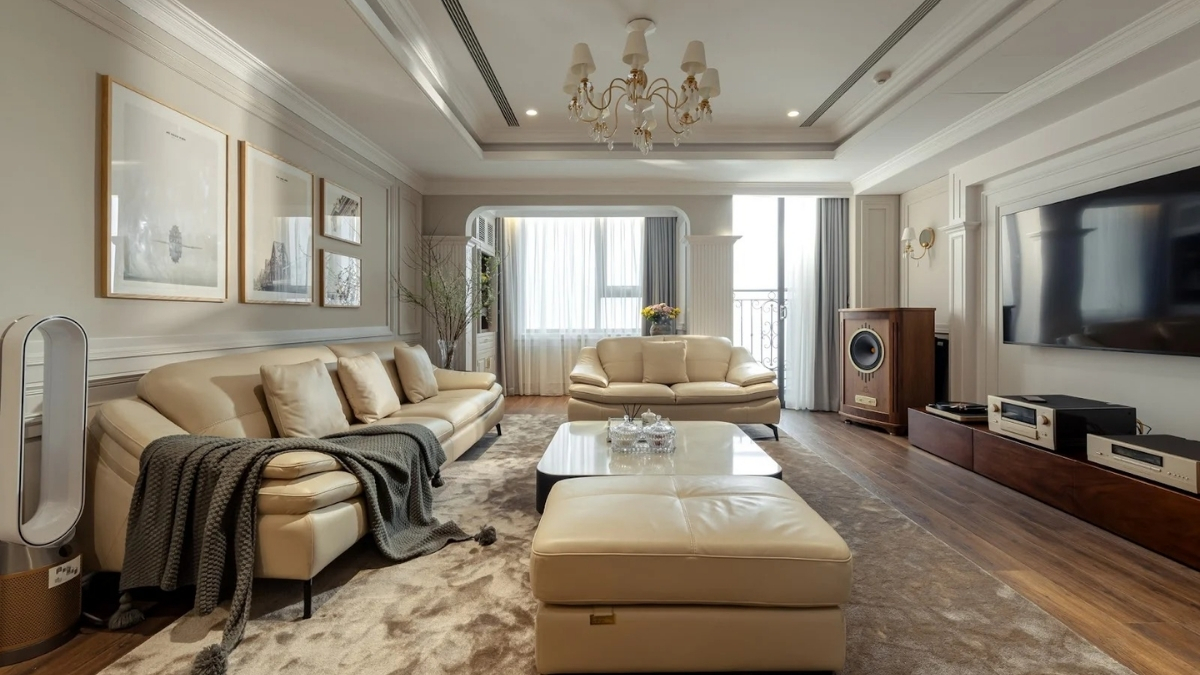 thiết kế nội thất phòng khách