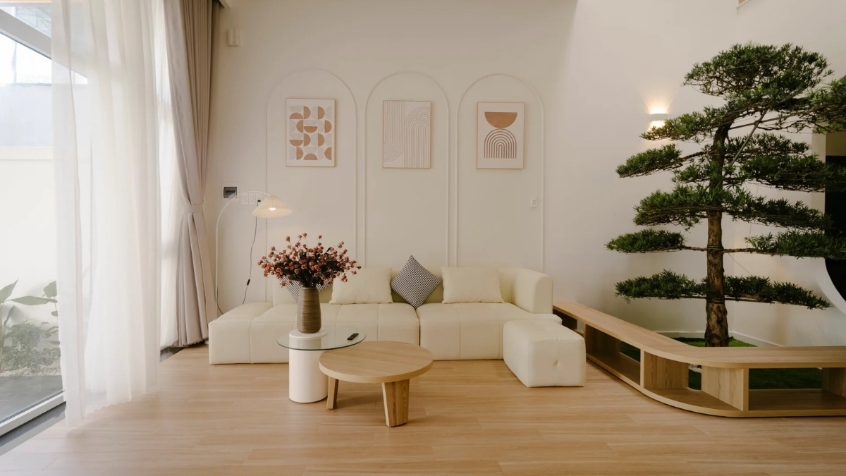 thiết kế nội thất phòng khách