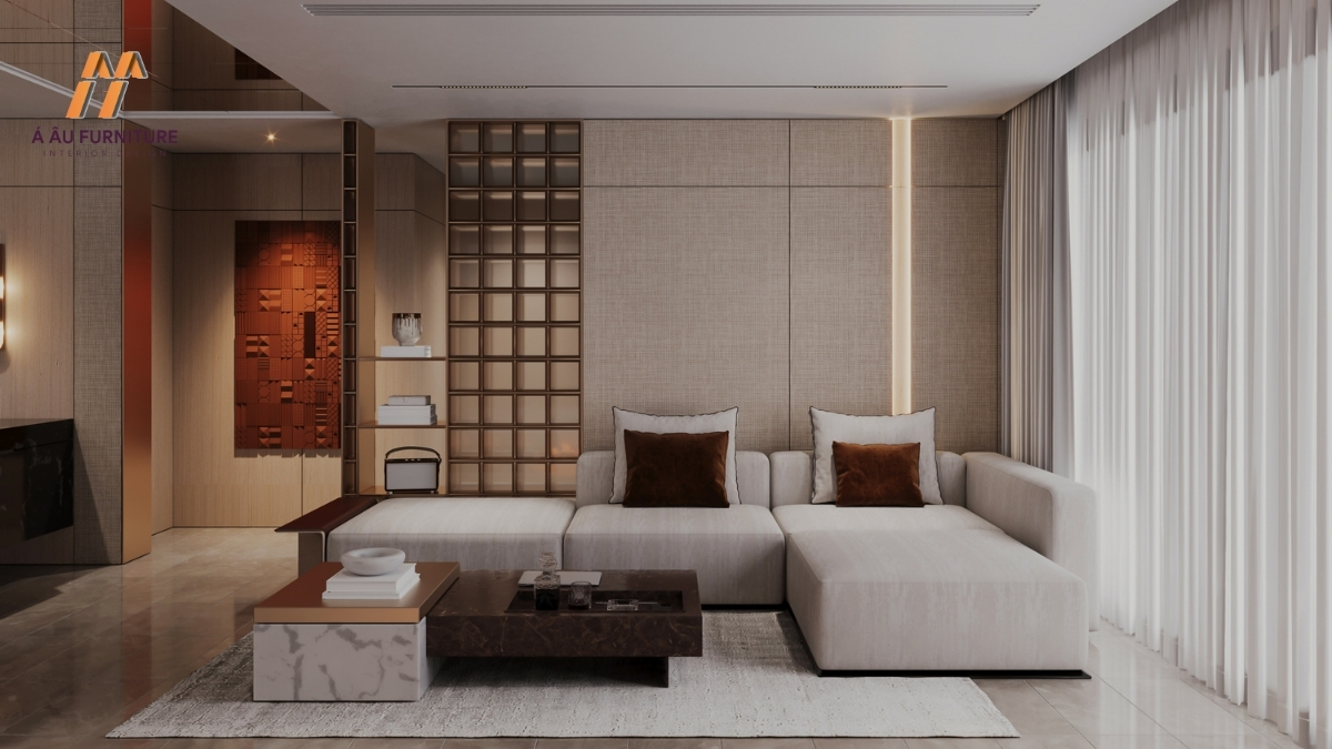 thiết kế nội thất phòng khách