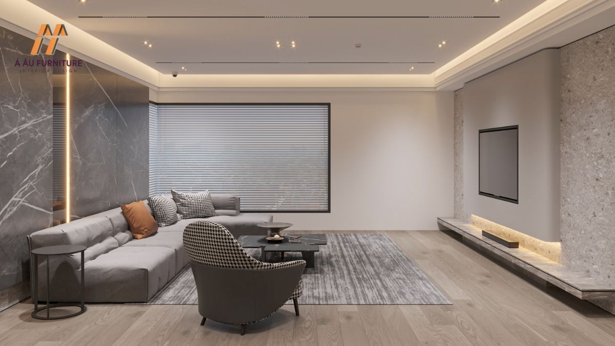 thiết kế nội thất phòng khách