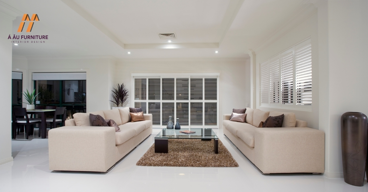 phòng khách nhà ống