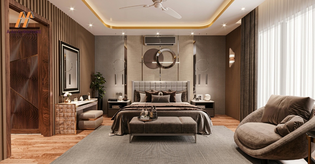 thiết kế phòng ngủ 25m2