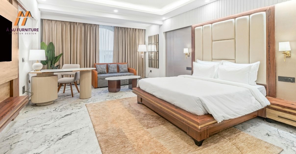 thiết kế phòng ngủ 30m2