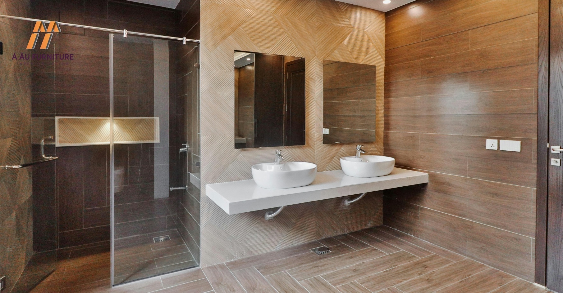 thiết kế phòng tắm hiện đại