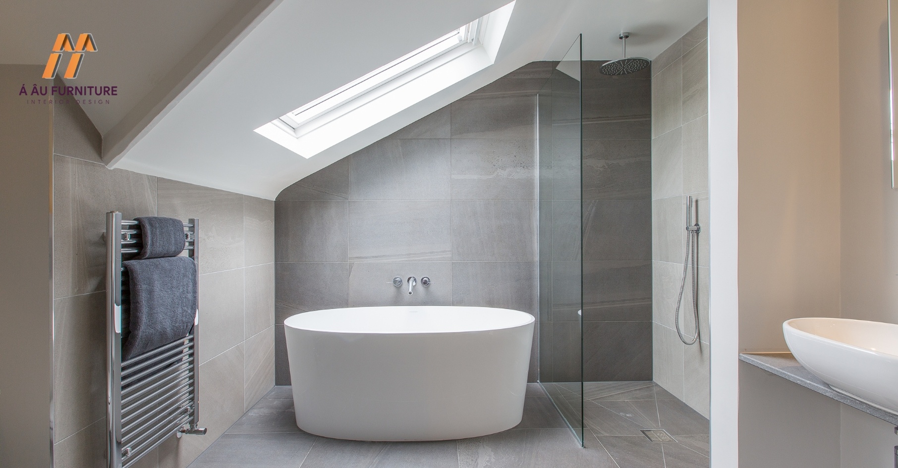 thiết kế phòng tắm hiện đại