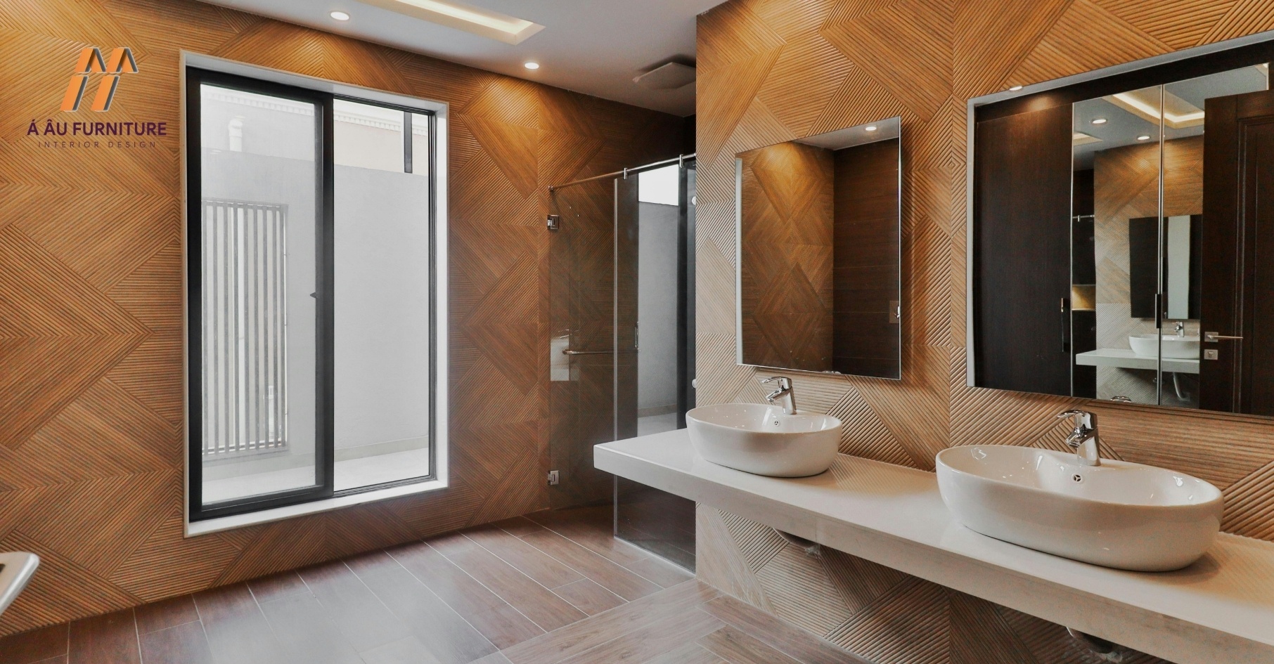 thiết kế phòng tắm hiện đại