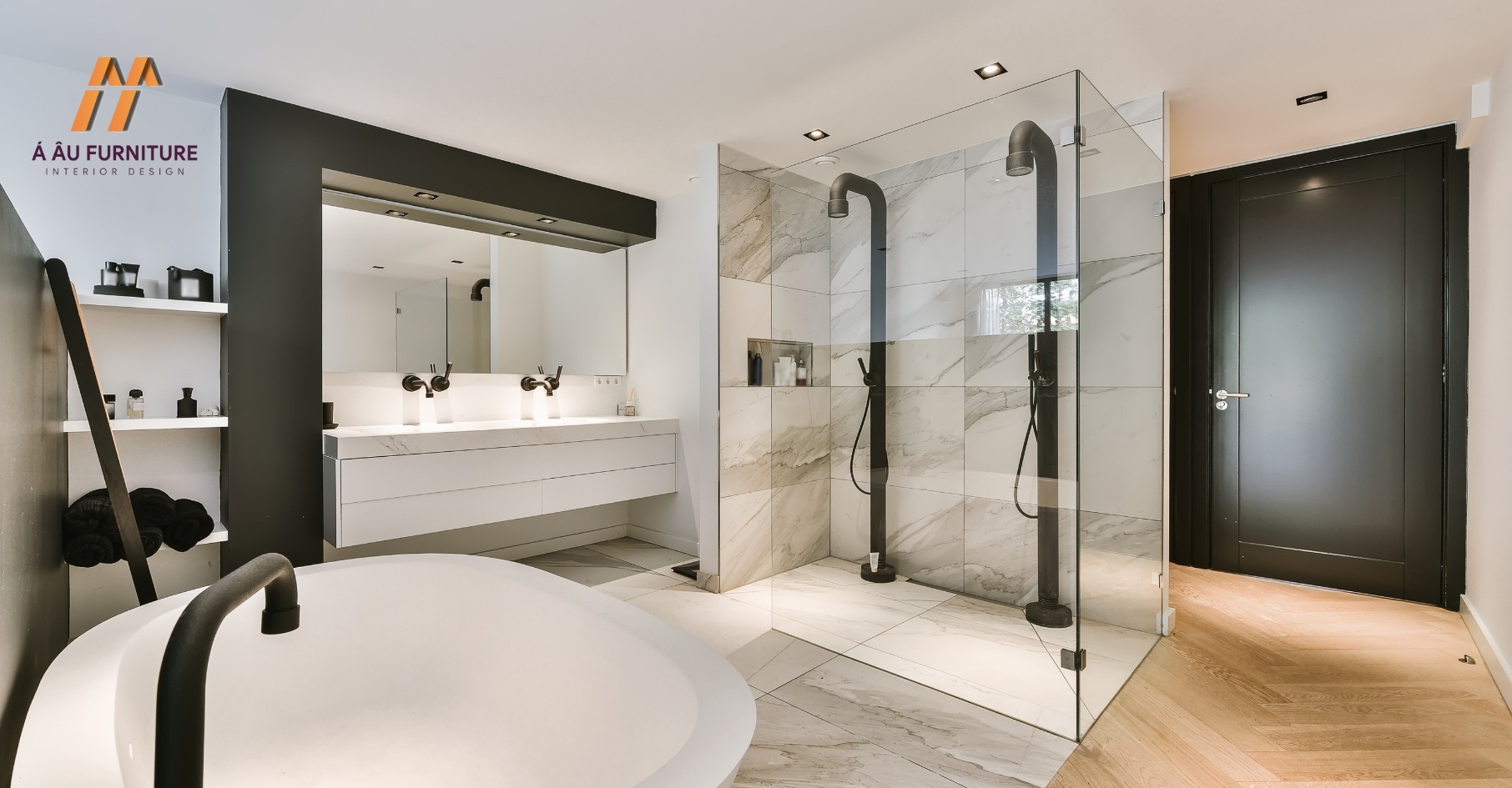 thiết kế phòng tắm hiện đại
