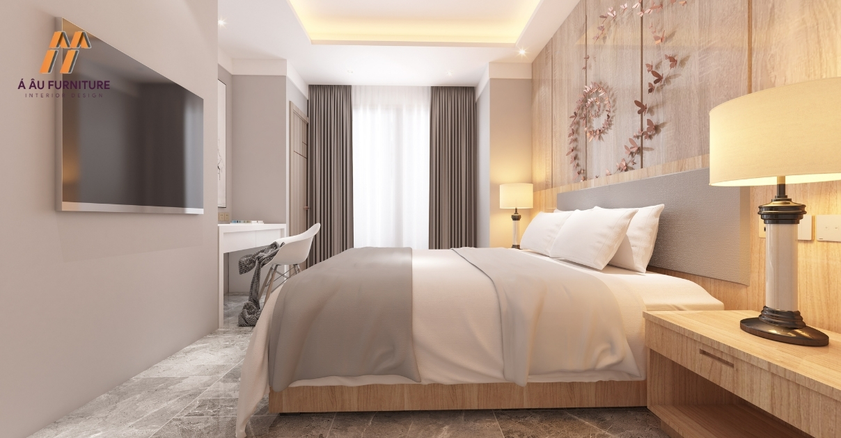thiết kế nội thất chung cư 2 phòng ngủ