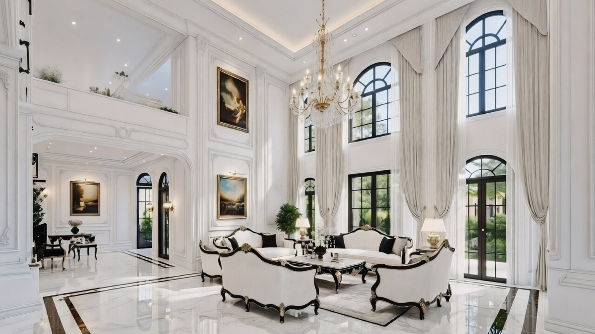 Thiết kế nội thất biệt thự