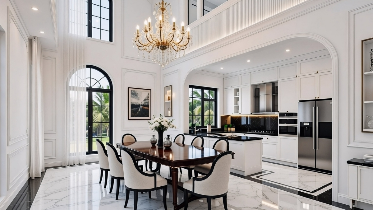 Thiết kế nội thất biệt thự