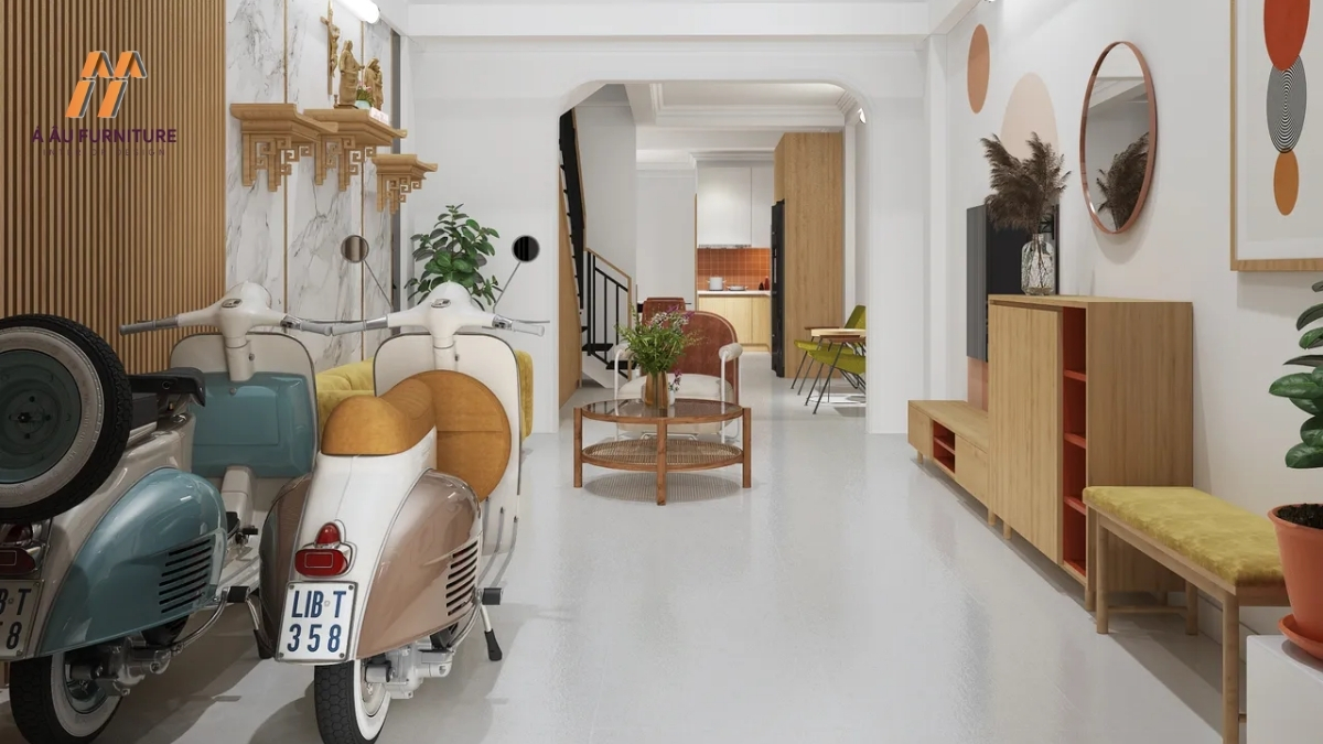 thiết kế nội thất nhà phố