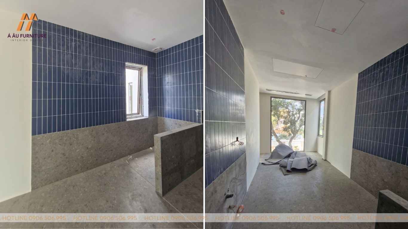 Dự án thi công biệt thự song lập tại Khu biệt thự Phú Hữu